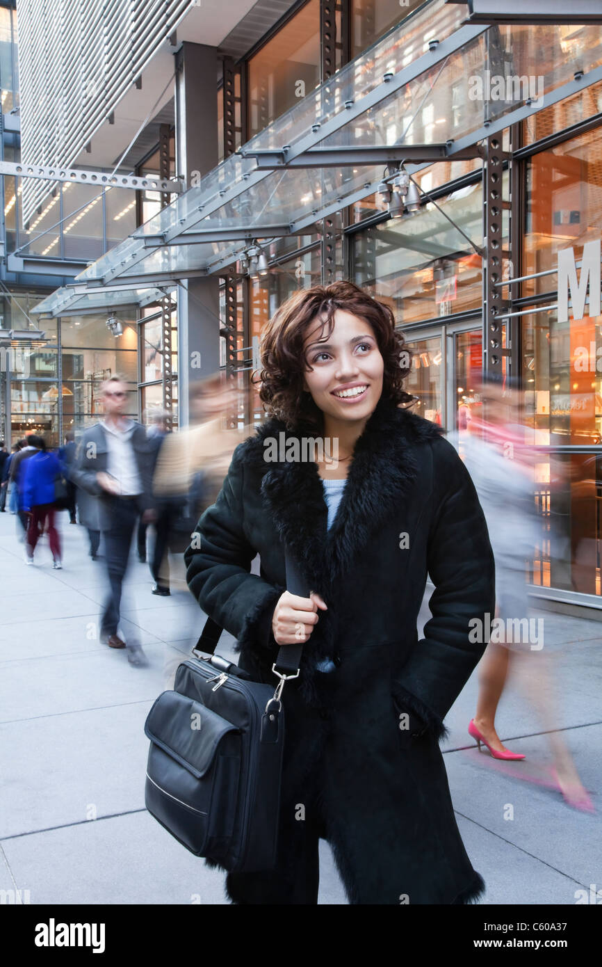 New york woman pedestrian hi-res stock photography and images - Alamy