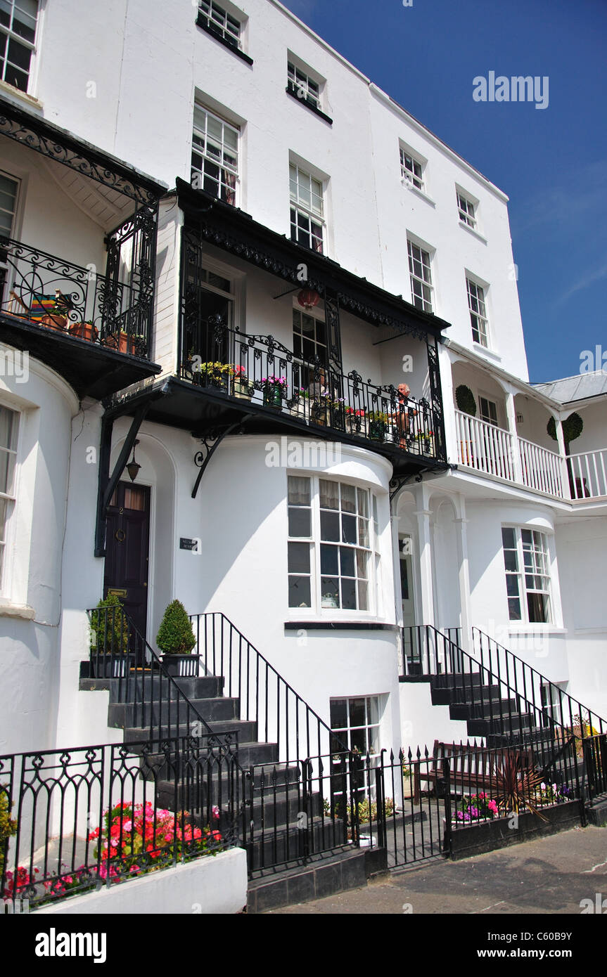 Seafront historic district houses hires stock photography and images