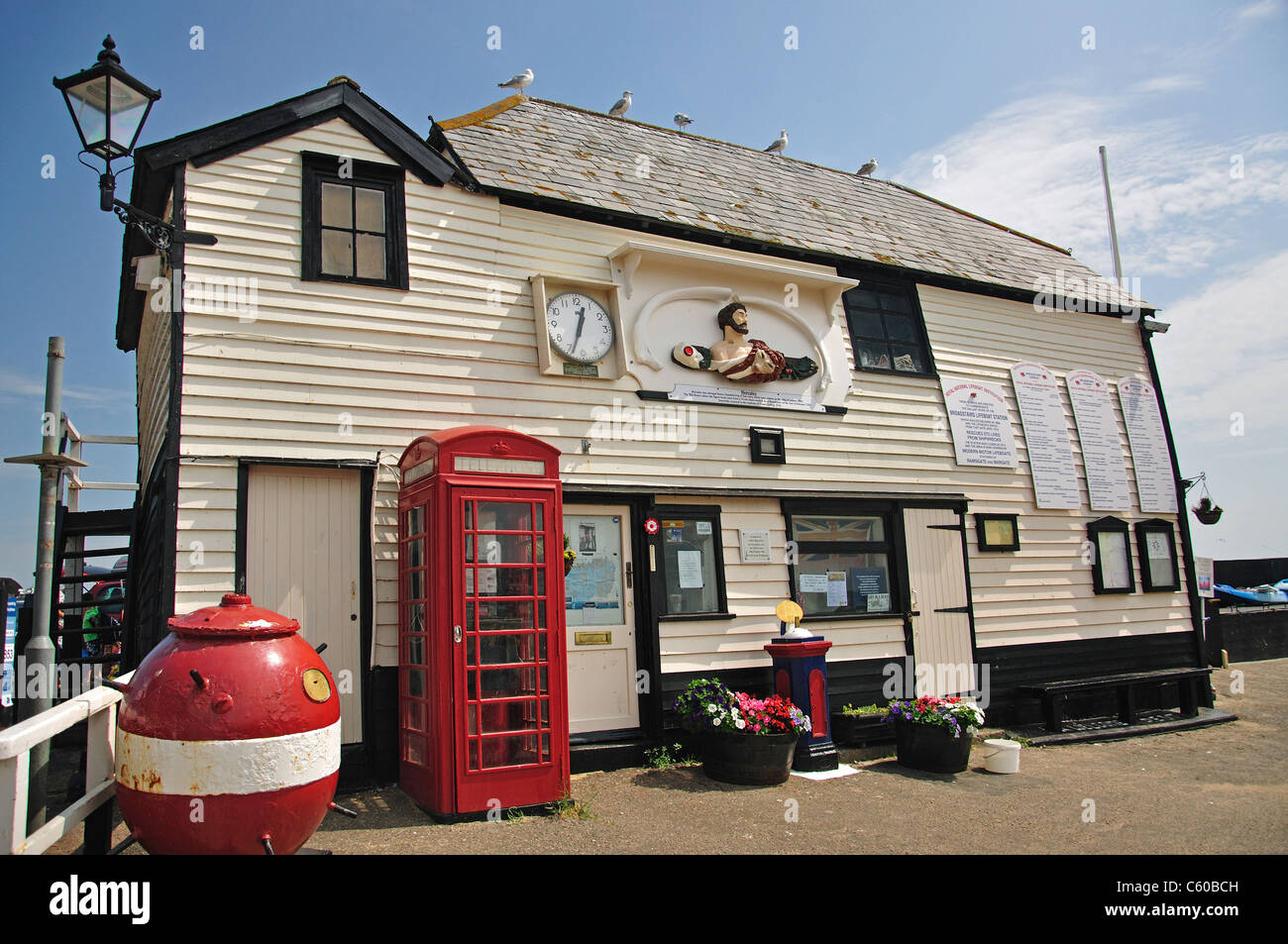 Wooden Broadstairs Lifeboat Station, Broadstairs, Isle of Thanet ...