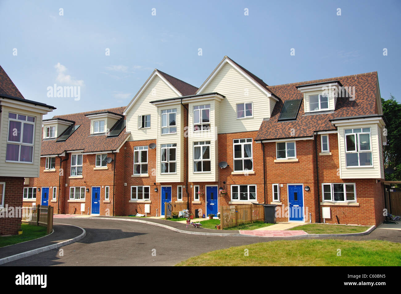 New housing development, Chequer Tree Close, Hersden, near Canterbury