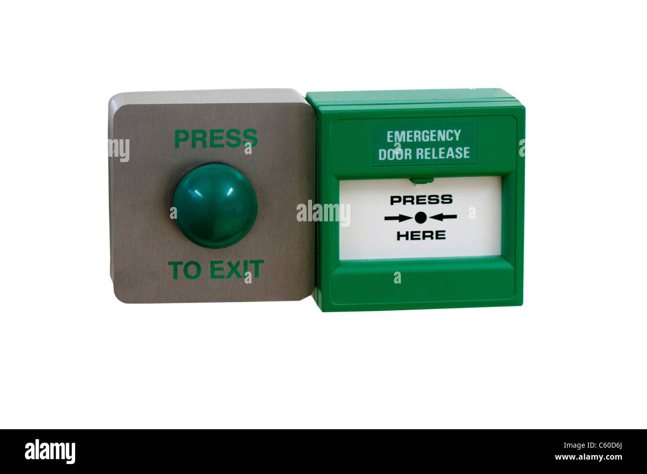 Green Emergency Door Exit Button Switch - China door release