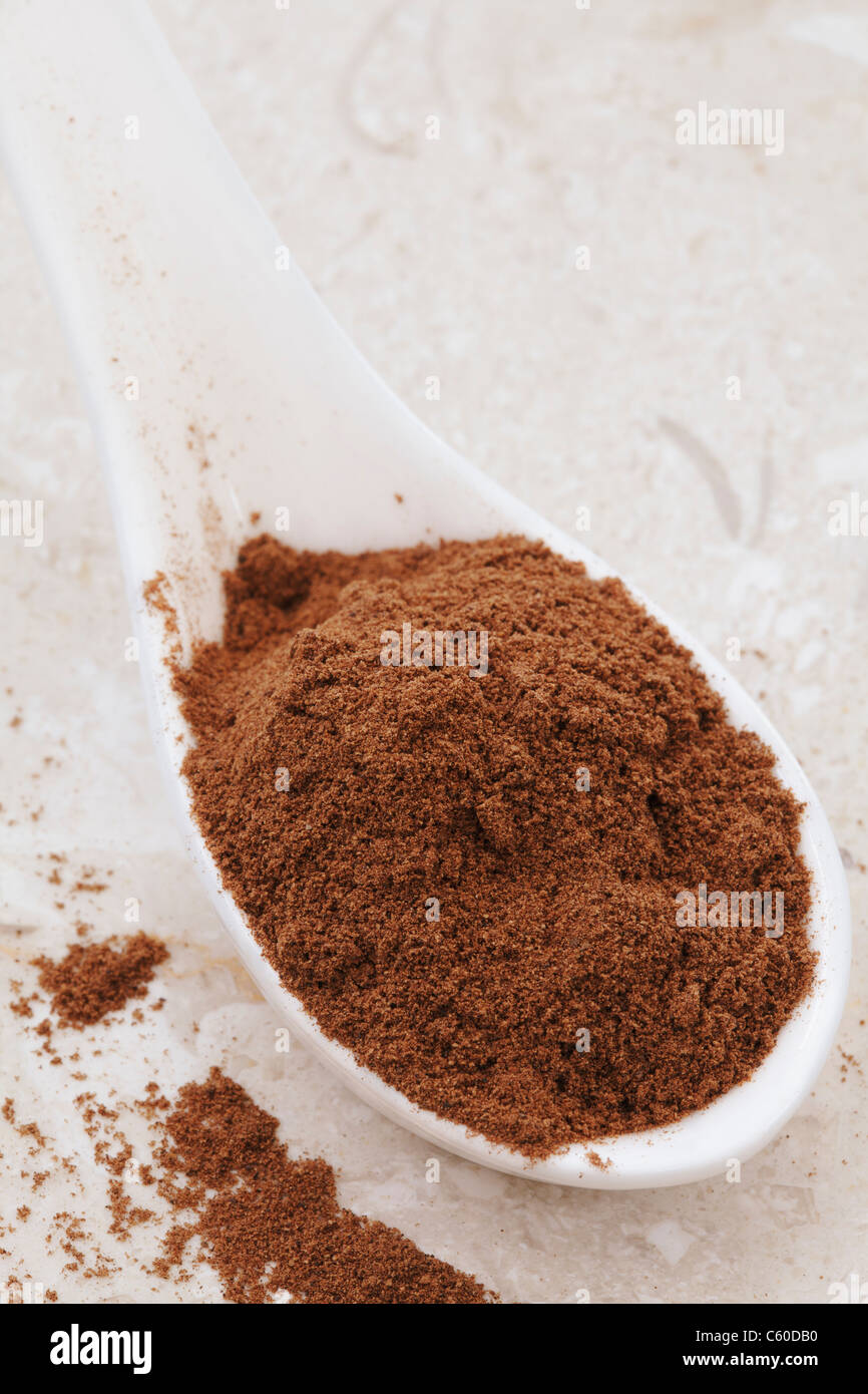 Ground Allspice Stock Photo
