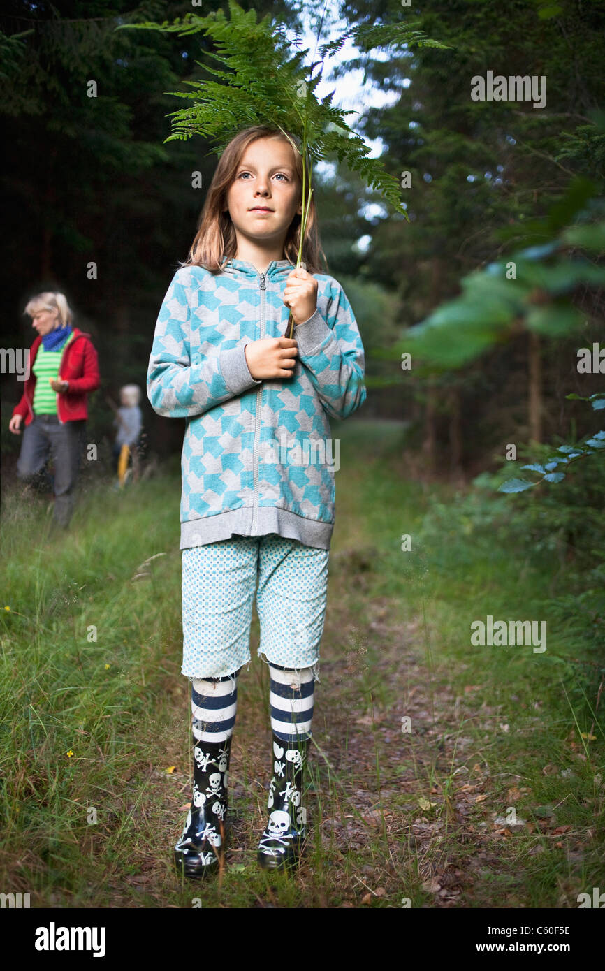 Girl in rain boots Clearance