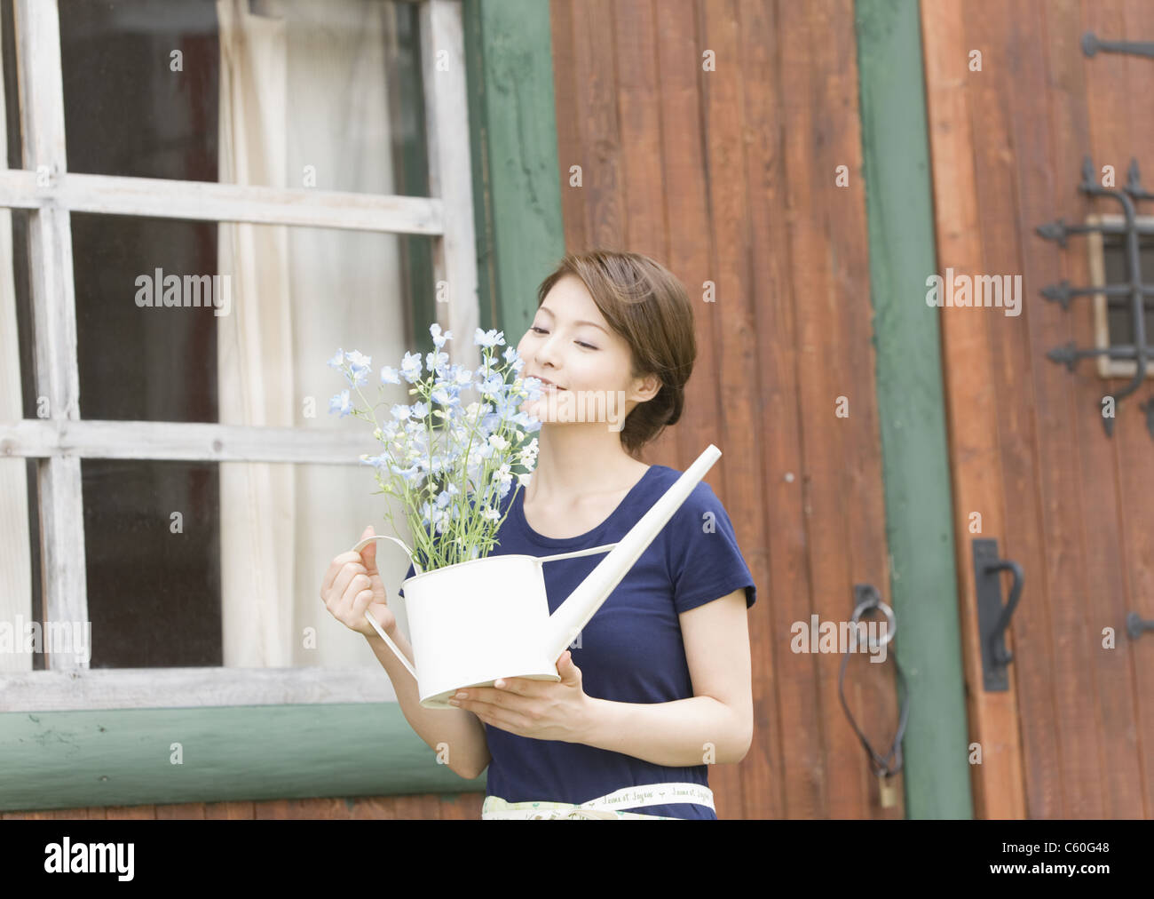 Incense woman hold hi-res stock photography and images - Alamy