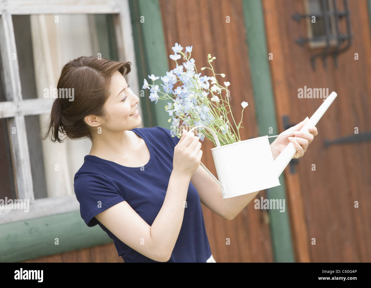 Incense woman hold hi-res stock photography and images - Alamy