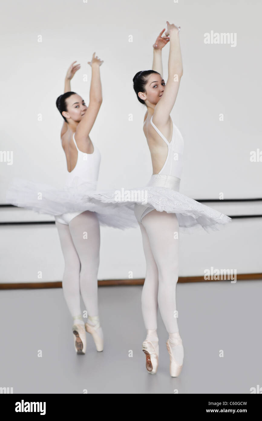 Women in ballet costumes dancing Stock Photo - Alamy