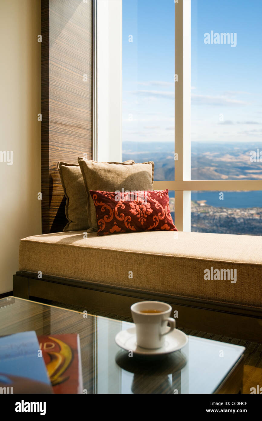 Living room with beautiful interior design Stock Photo - Alamy