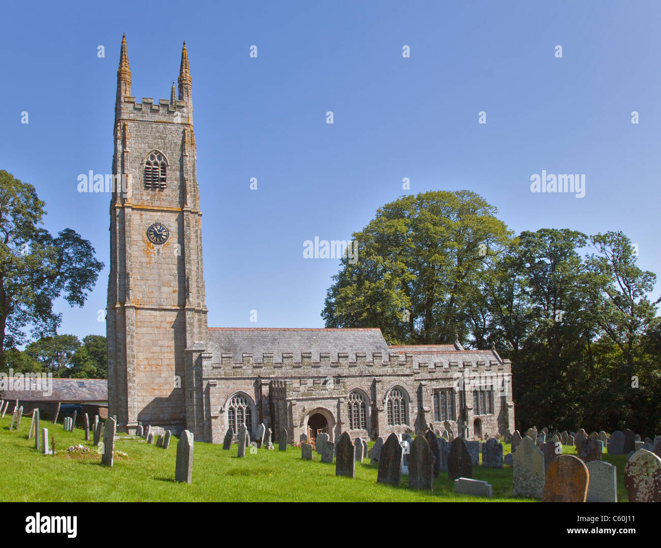 St Andrews Church, Sampford Courtenay, Devon, England Stock Photo Alamy