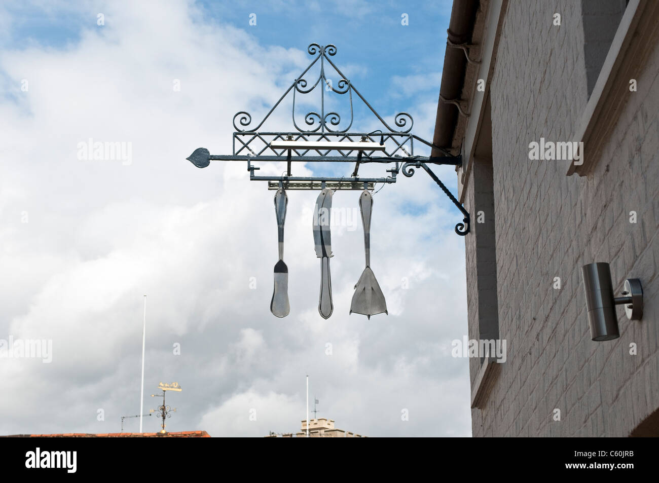 Fat Duck, Heston Blumenthal restaurant, Bray, Berkshire, England, UK Stock Photo