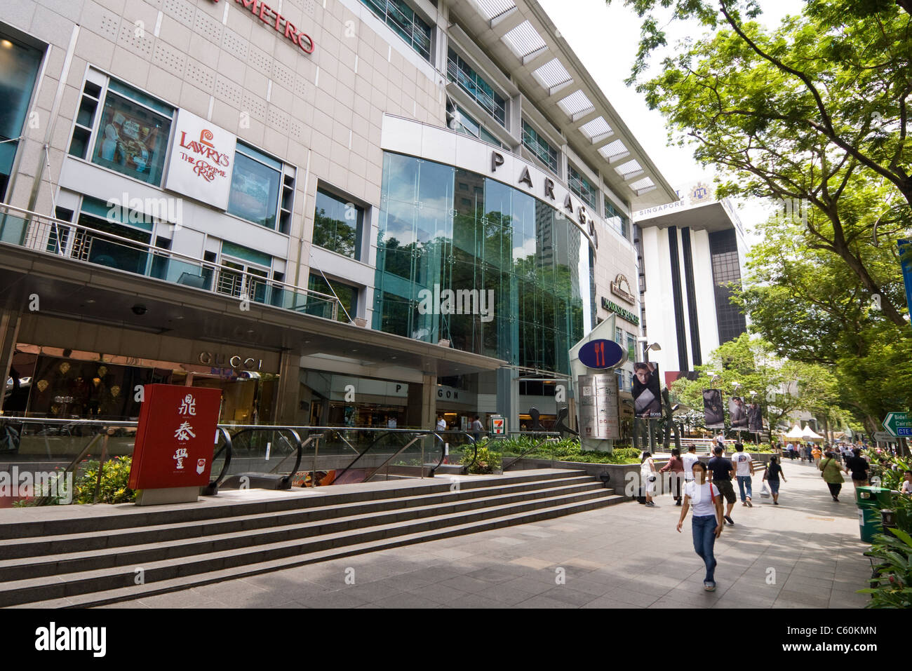 The Paragon shopping centre in Orchard Road, Singapore Stock Photo Alamy