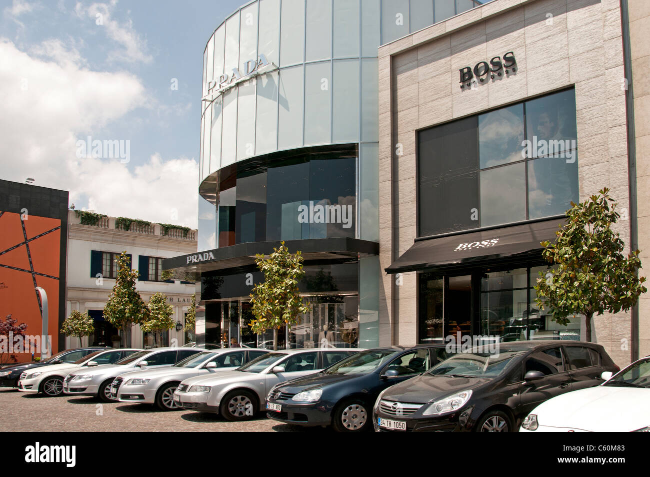 Prada Boss Istanbul Istinye Park shopping mall is a unique urban Stock  Photo - Alamy