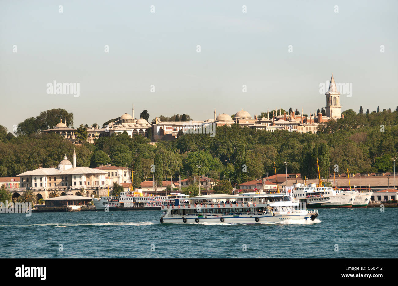 Istanbul Turkey Turkish Bosphorus Topkapi Palace Stock Photo