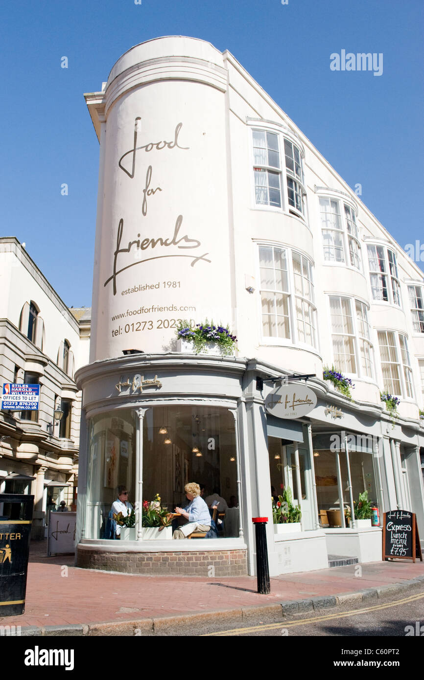 Brighton South Lanes East Sussex Food for Friends Prince Albert Street