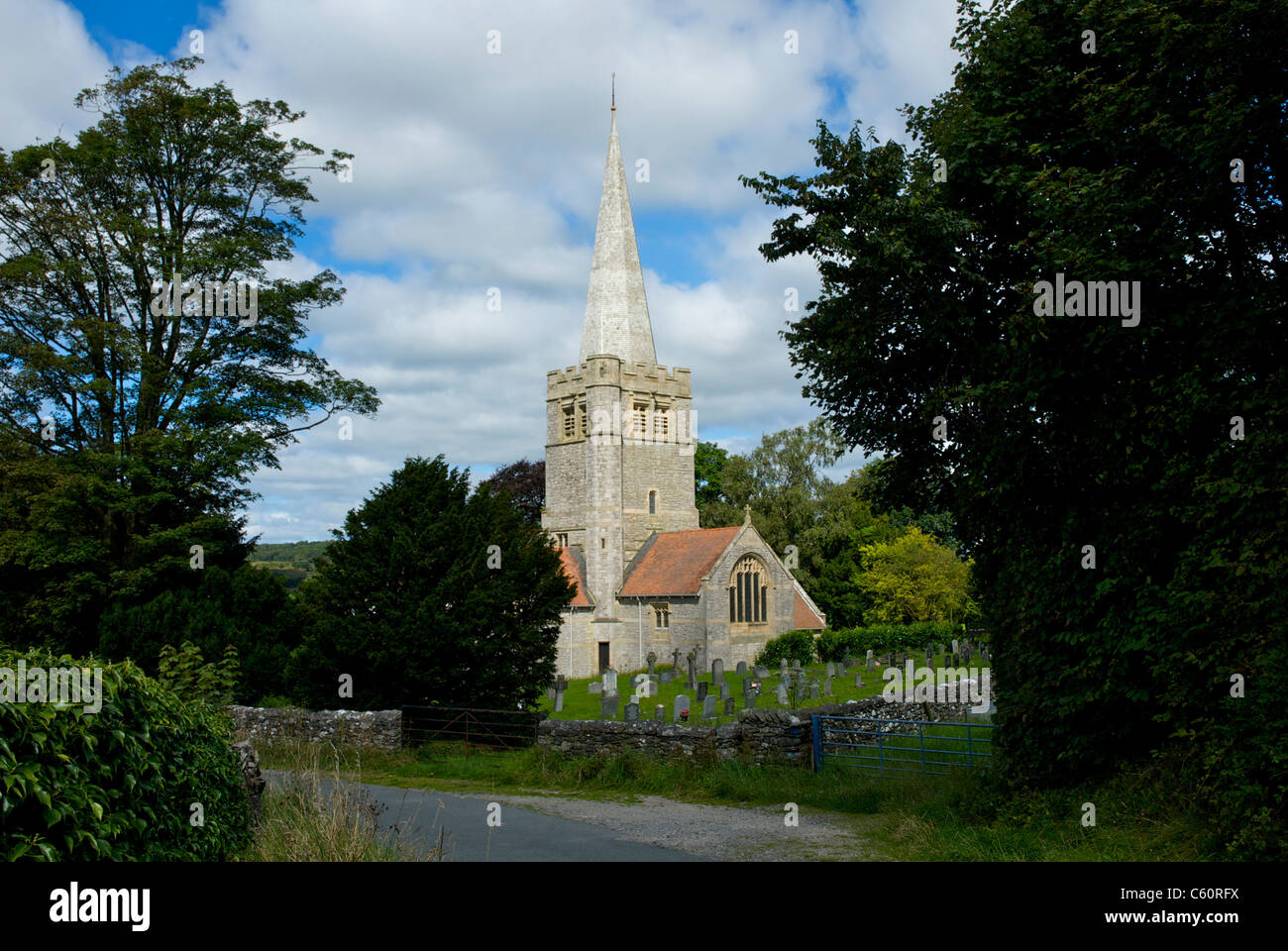 St Peter's Church, Field Broughton, South Lakeland, Cumbria, England UK Stock Photo