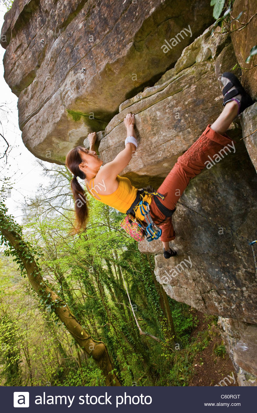 Women Climbing Mountain Stock Photos & Women Climbing Mountain Stock