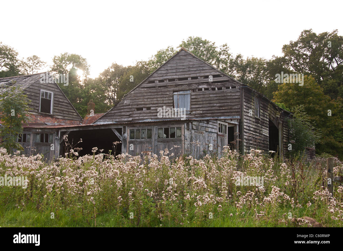 Old rustic barn Stock Photo - Alamy