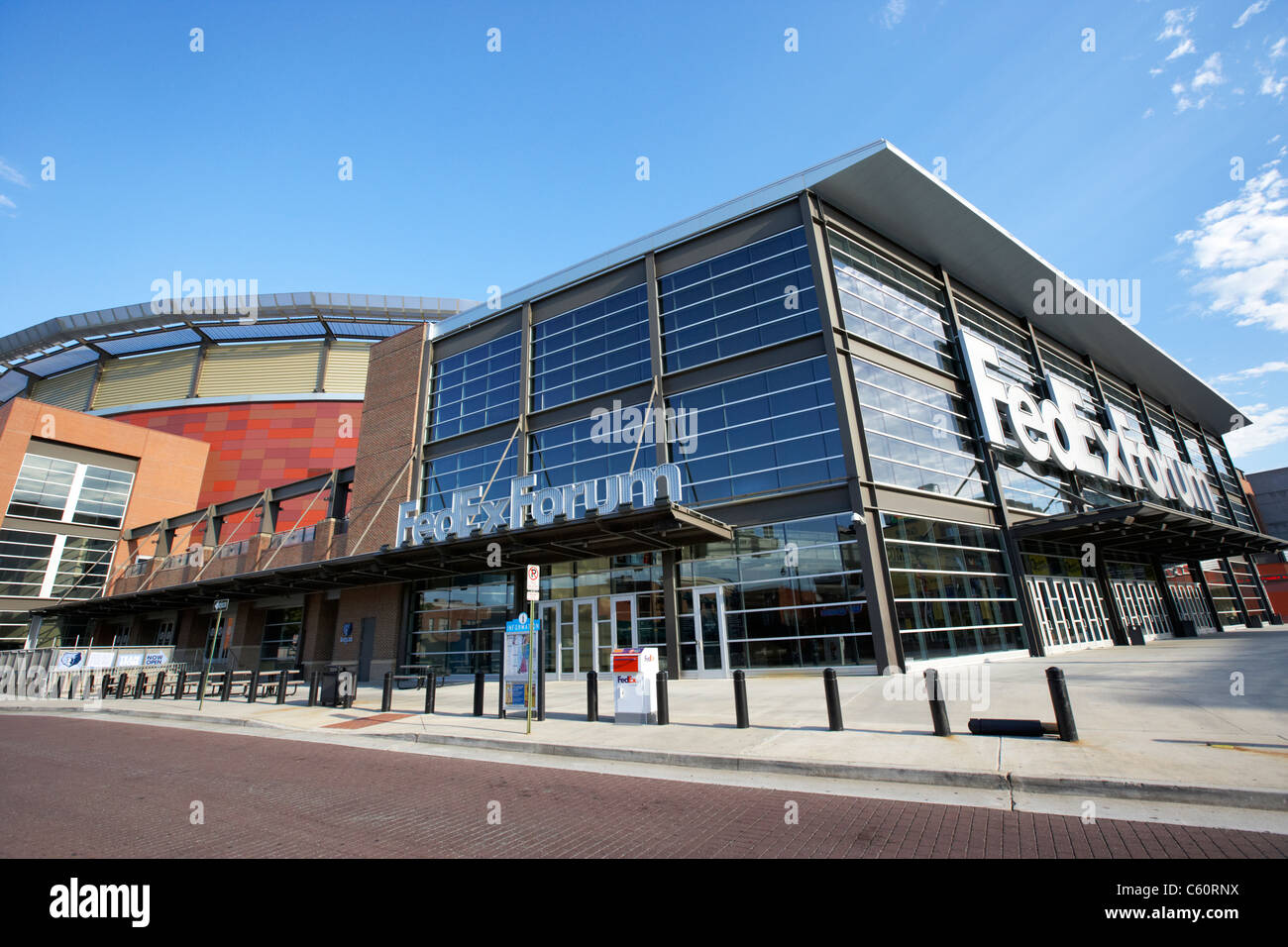 The FedEx Forum, Memphis,Tennessee, USA Stock Photo - Alamy