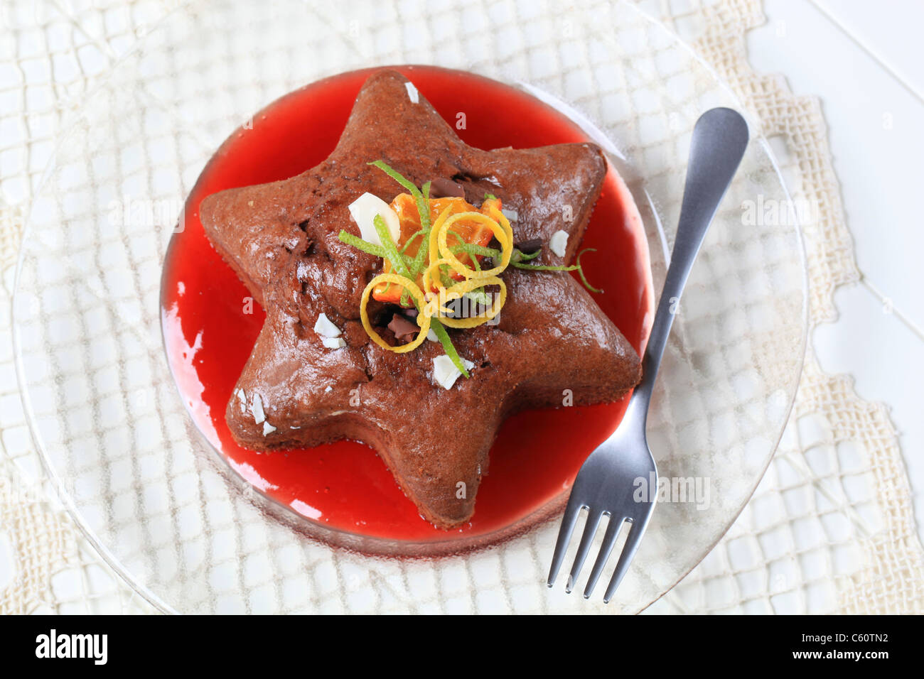 Star shaped chocolate hi res stock photography and images Alamy