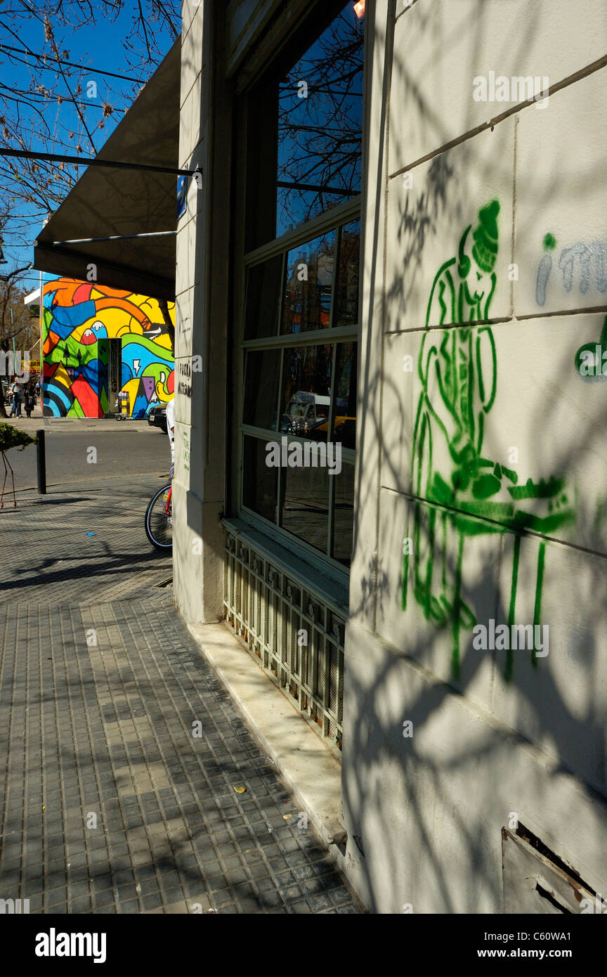 Palermo Soho neighborhood in Buenos Aires, Argentina Stock Photo