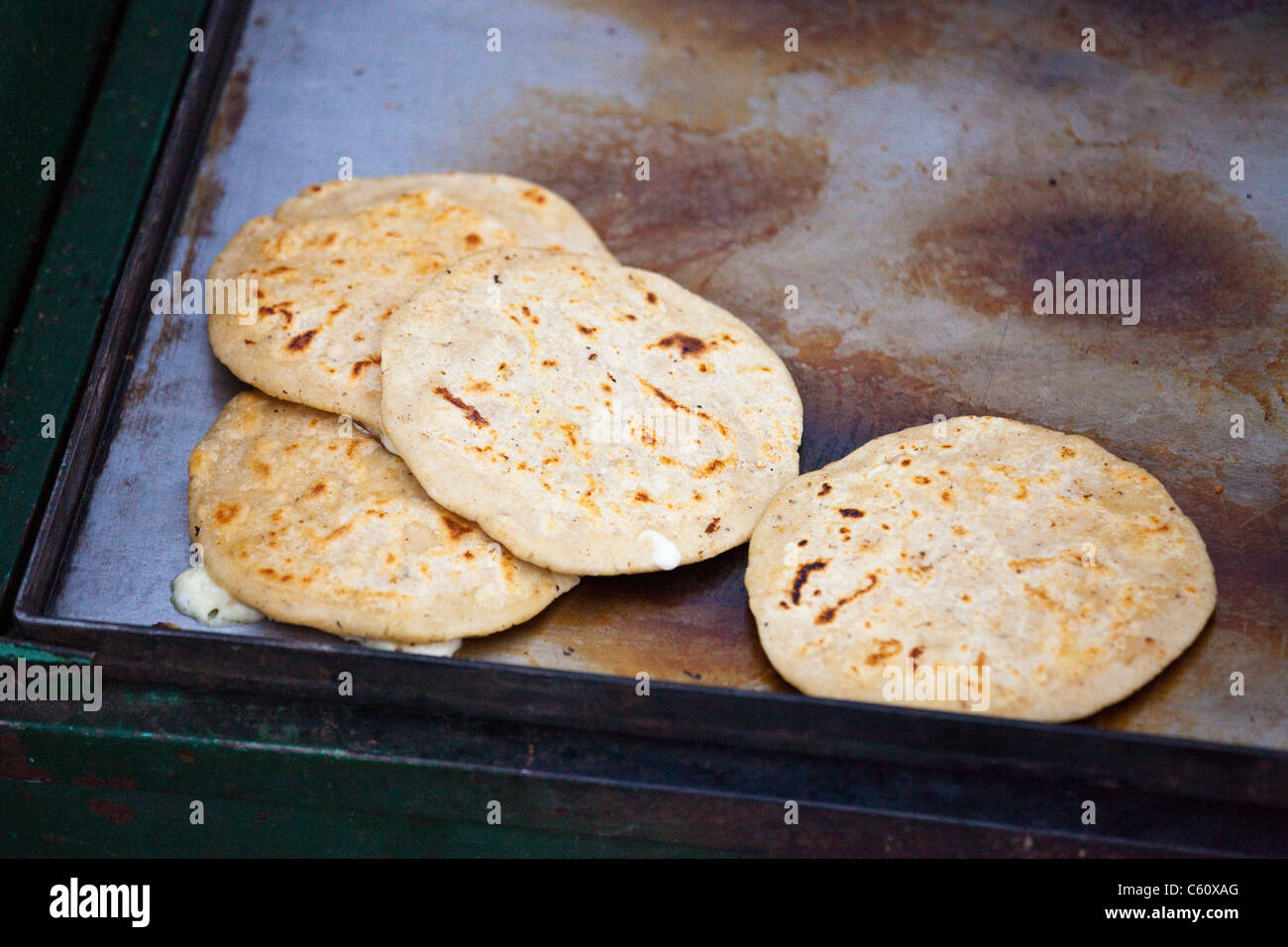 Pupusas, Antigua, Guatemala Stock Photo Alamy