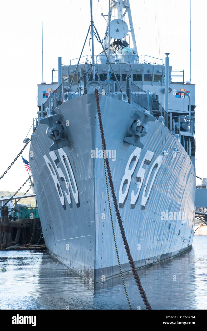 At Battleship Cove, in Fall River, MA, one can actually tour and explore inside an old