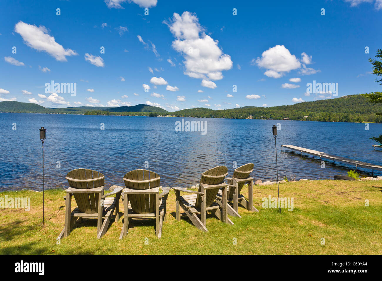 Fourth lake in the adirondacks hires stock photography and images Alamy