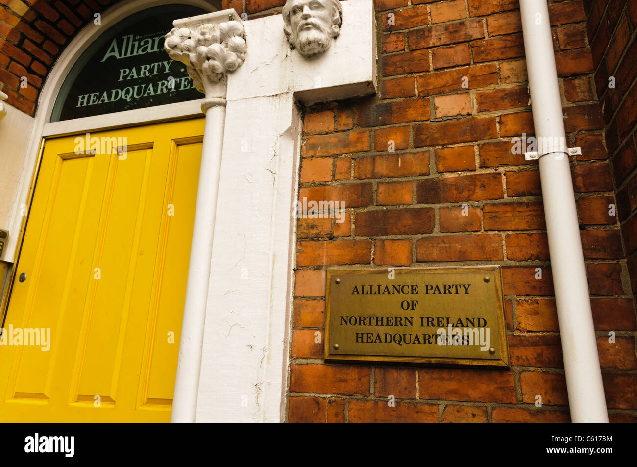 Alliance Party Headquarters, Belfast Stock Photo