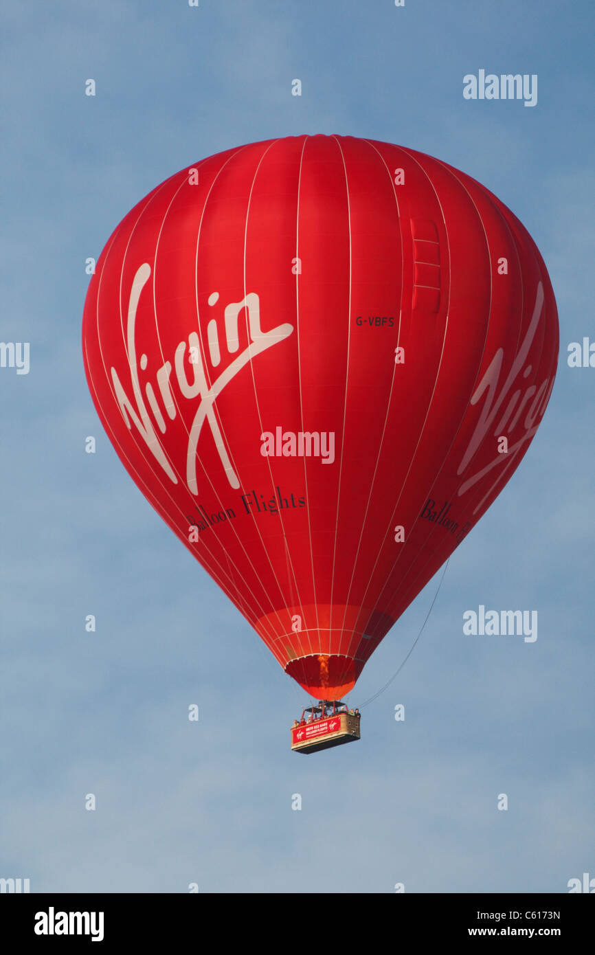 virgin hot air balloon Stock Photo Alamy