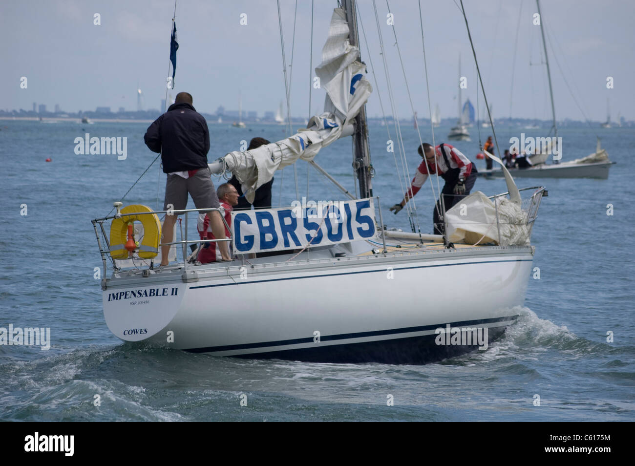 Swan European Regatta 2011, Cowes Stock Photo