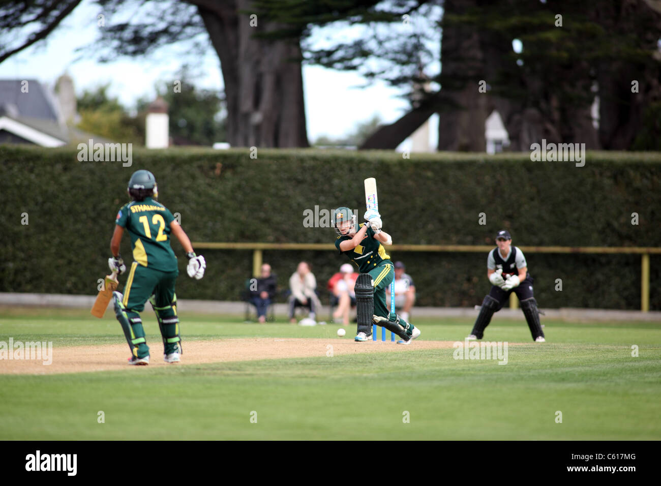 International womens twenty 20 cricket at Queens Park New Zealand