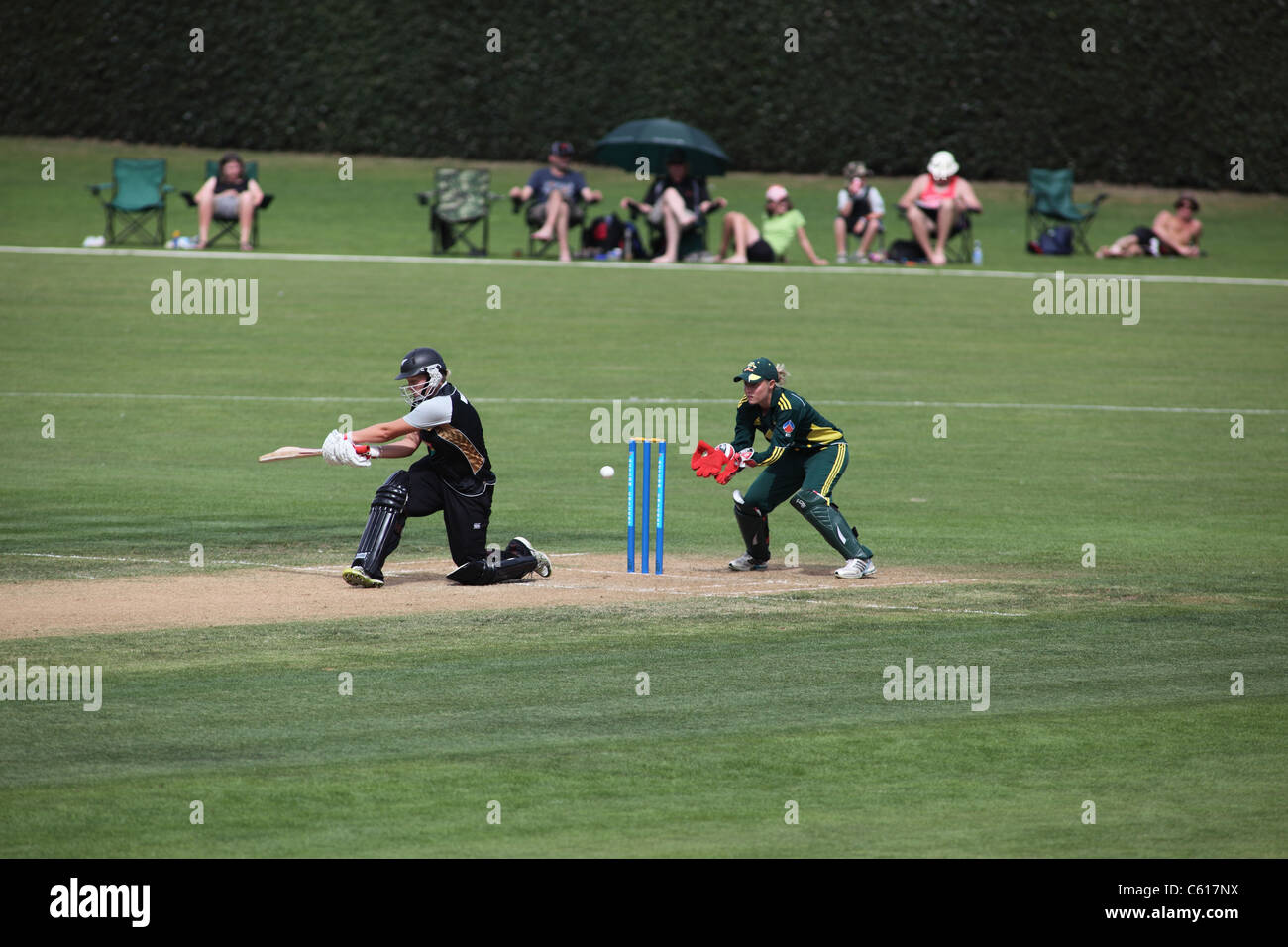 International womens twenty 20 cricket at Queens Park New Zealand