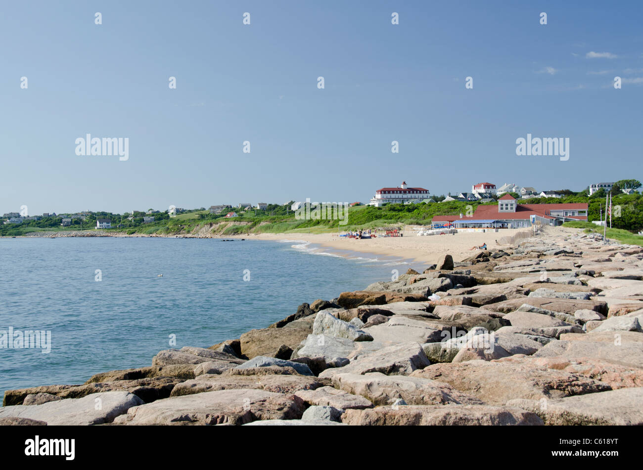 Rhode Island, Block Island (aka New Shoreham). Block Island beach Stock Photo Alamy