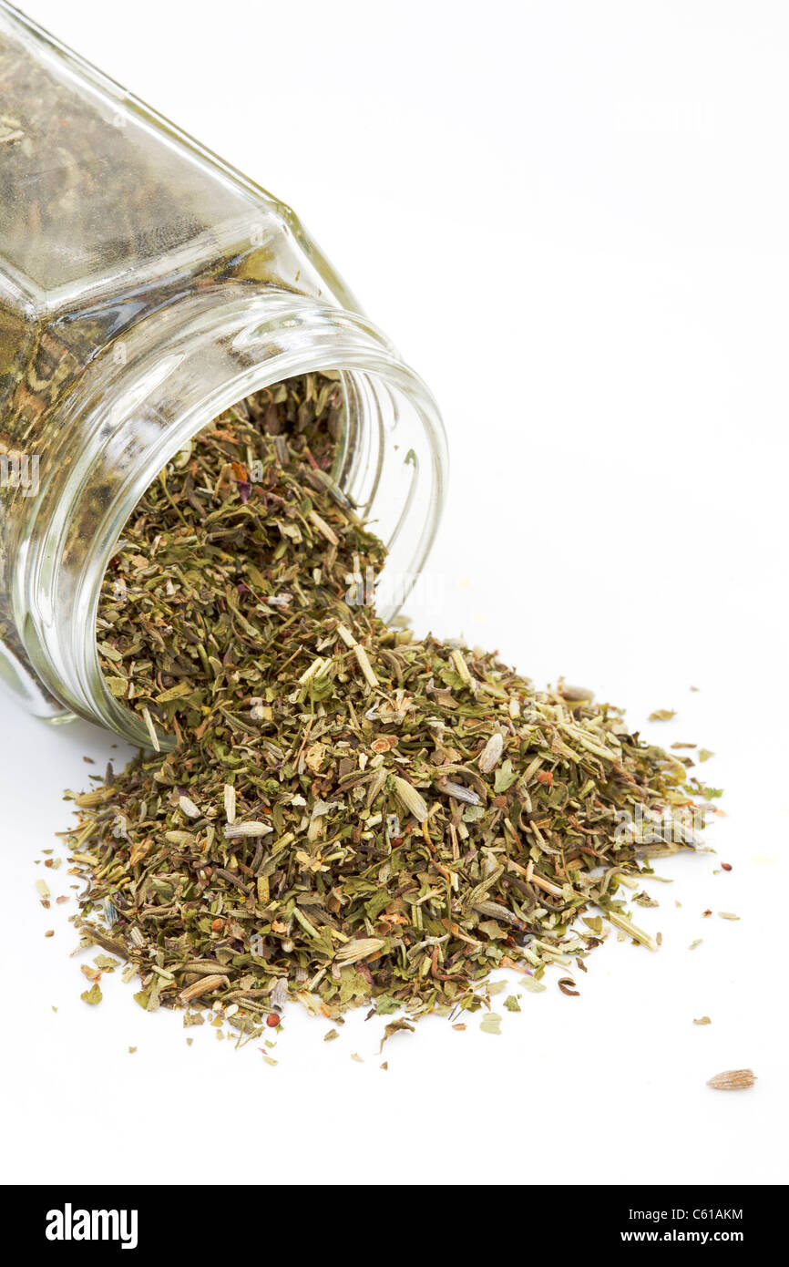 Dried mixed herbs Stock Photo Alamy