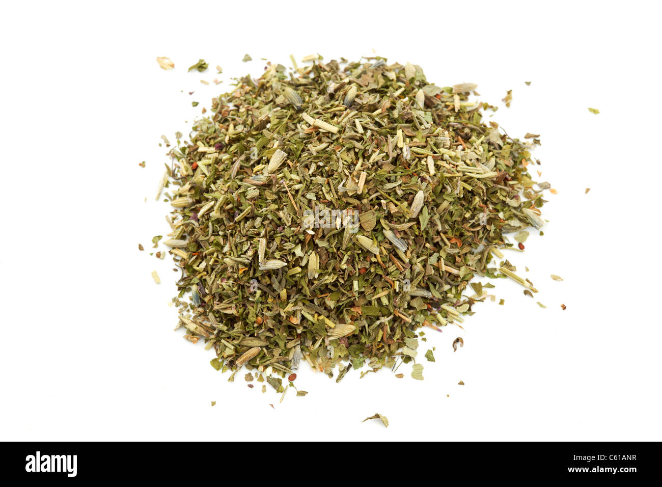 Dried mixed herbs Stock Photo