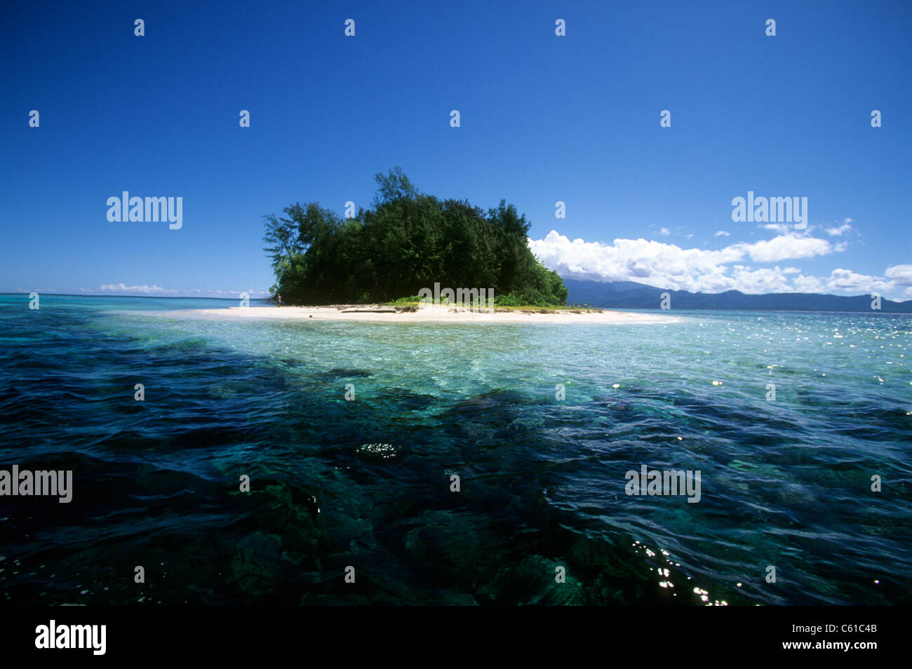 Kennedy Island, Kasolo Island, Solomon Island Stock Photo