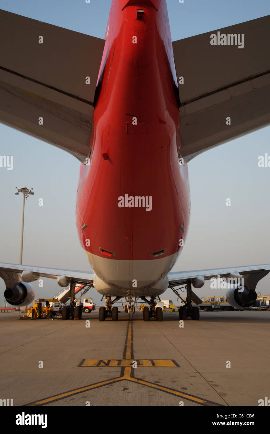 Plane underbelly wheels airplane aeroplane Stock Photo Alamy