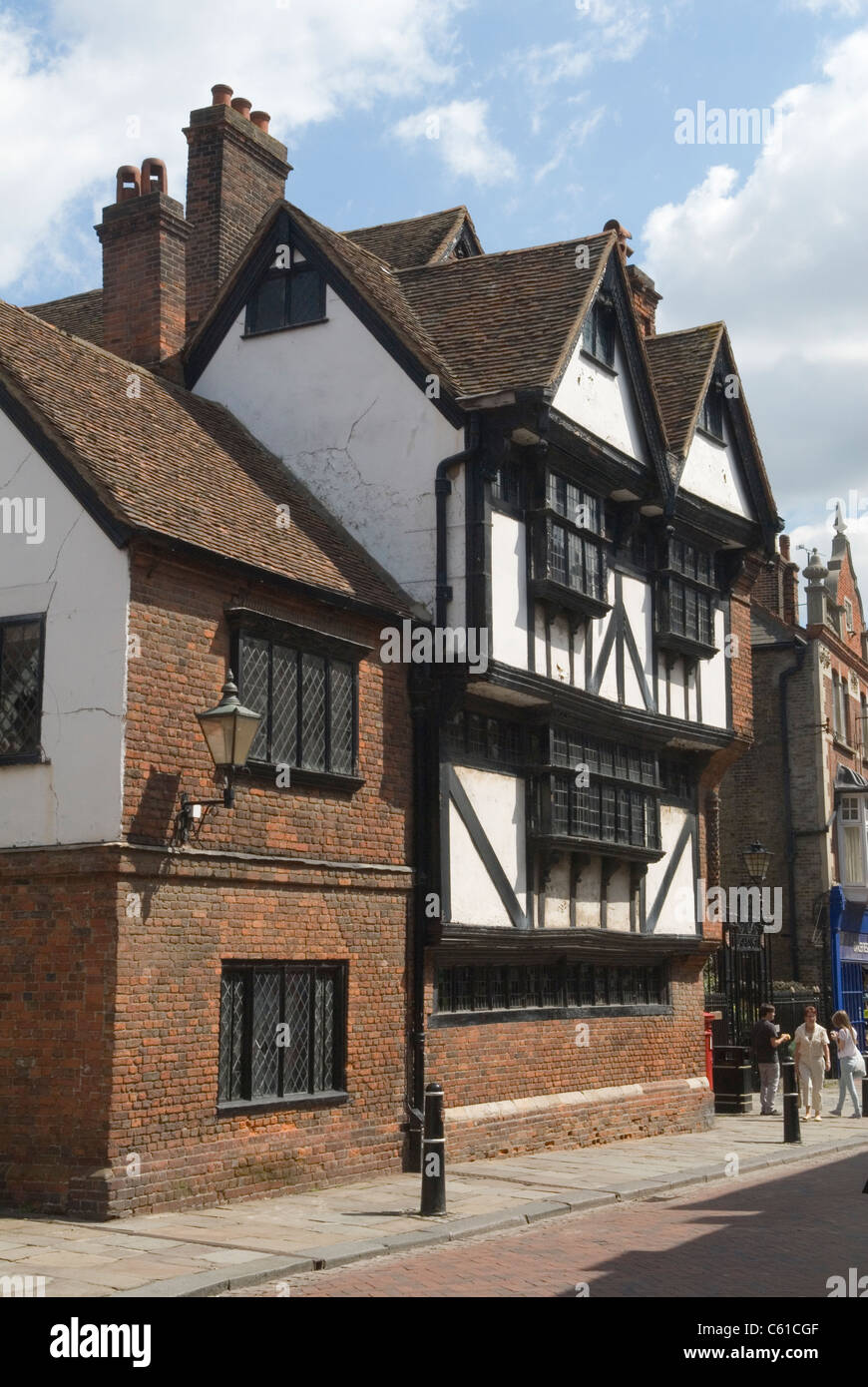 Rochester Kent UK. Eastgate House in the High Street. Stock Photo
