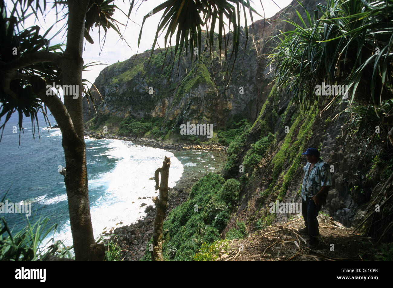 Pitcairn Island Stock Photo