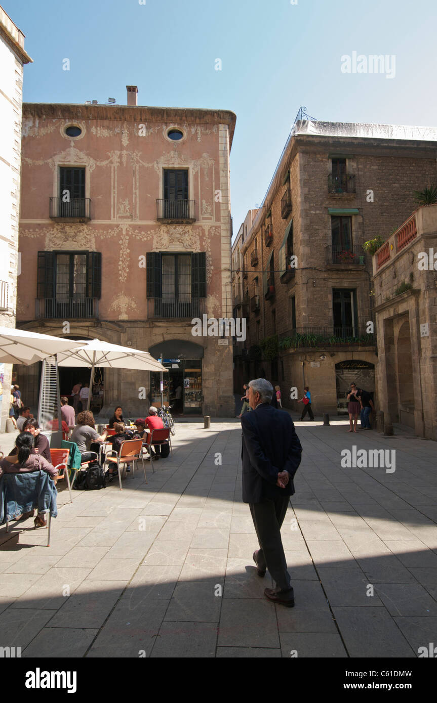 Gothic quarter Barcelona Stock Photo Alamy