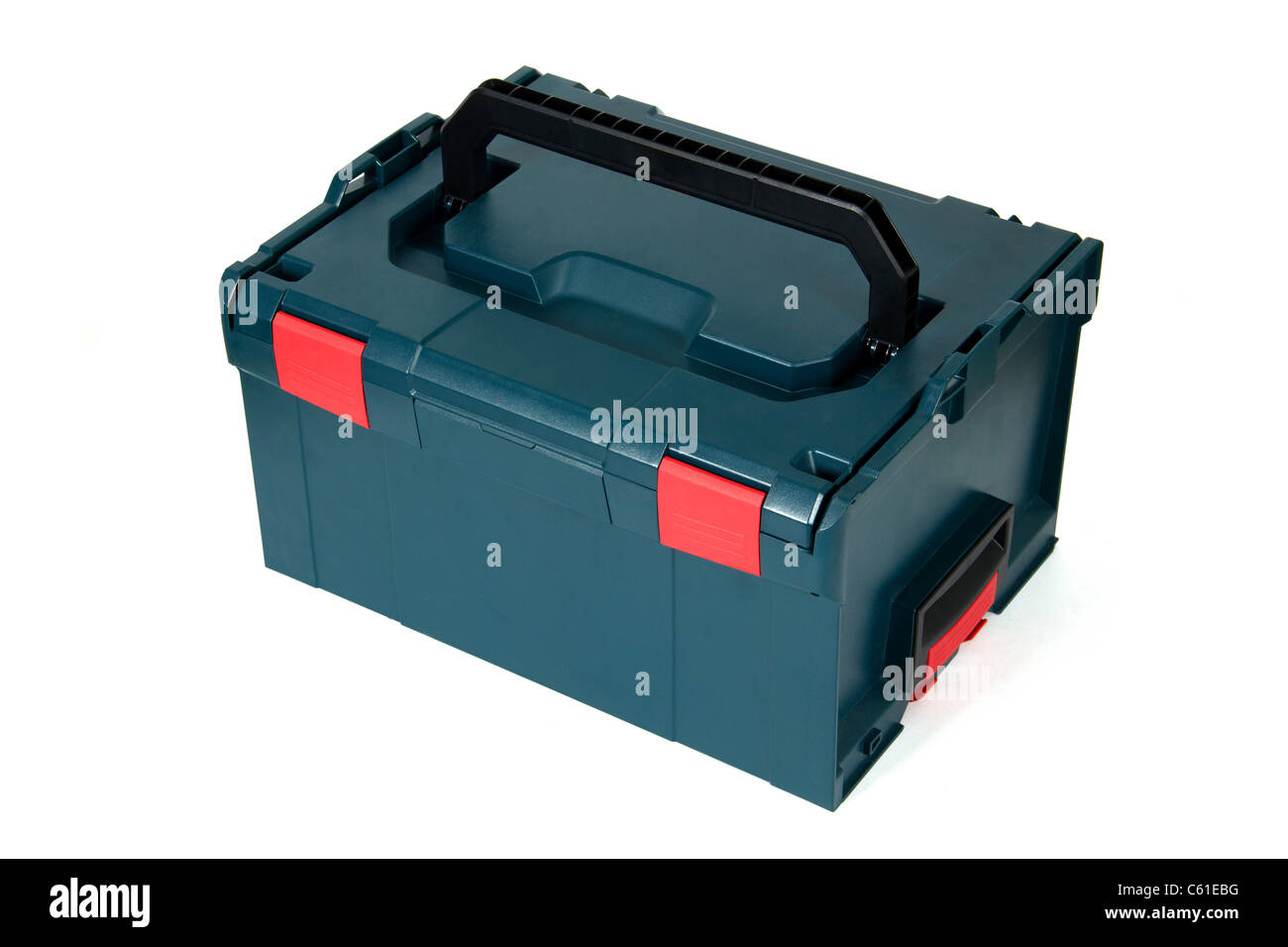 Tool box, isolated on a white background Stock Photo - Alamy