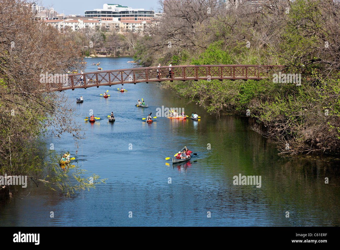Lady bird lake kayak hires stock photography and images Alamy