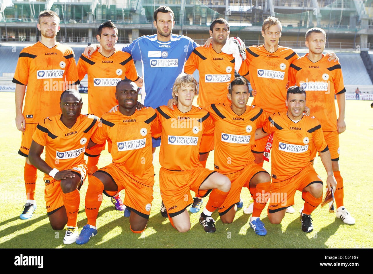 Udinese team group line up hires stock photography and images Alamy