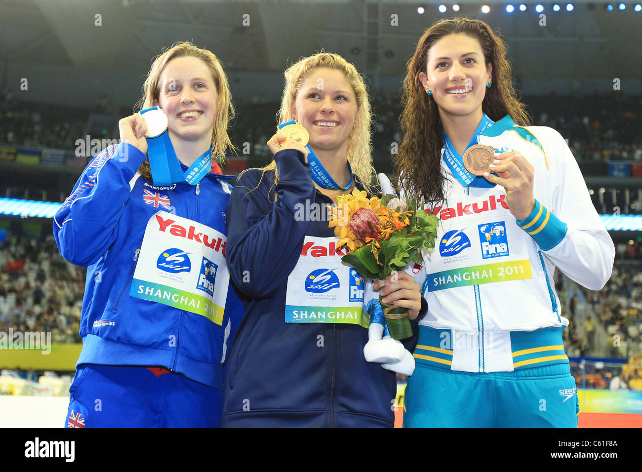 Watch Stephanie Rice 3 Olympic medals video Watch Stephanie Rice 3 Olympic medals video