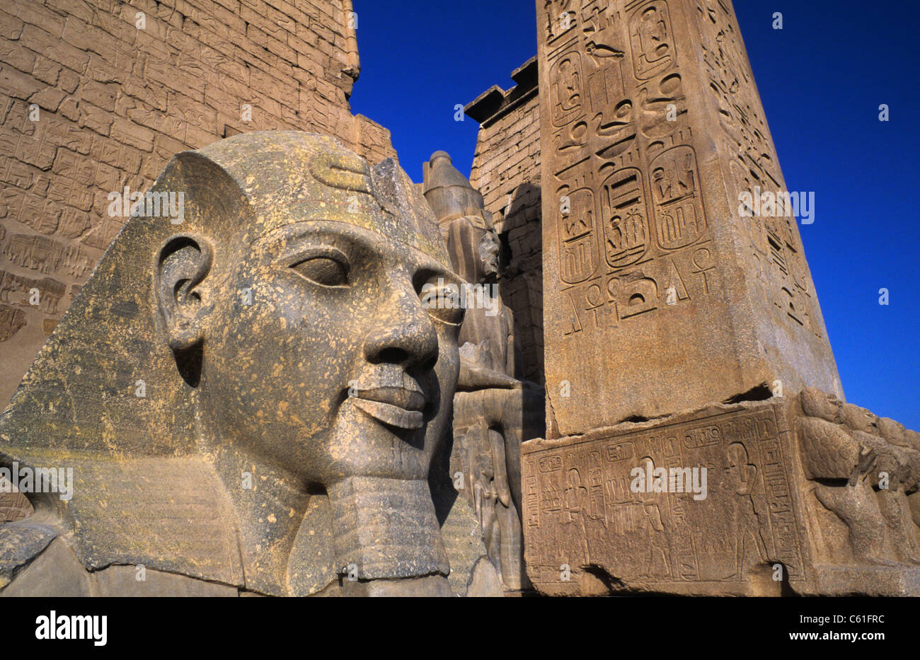 Luxor Temple Ramses Ii Statue Luxor Egypt Stock Photo Alamy Luxor Temple Ramses Ii Statue Luxor Egypt Stock Photo Alamy