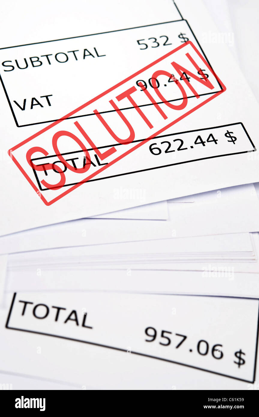 Vat invoice hi-res stock photography and images - Alamy