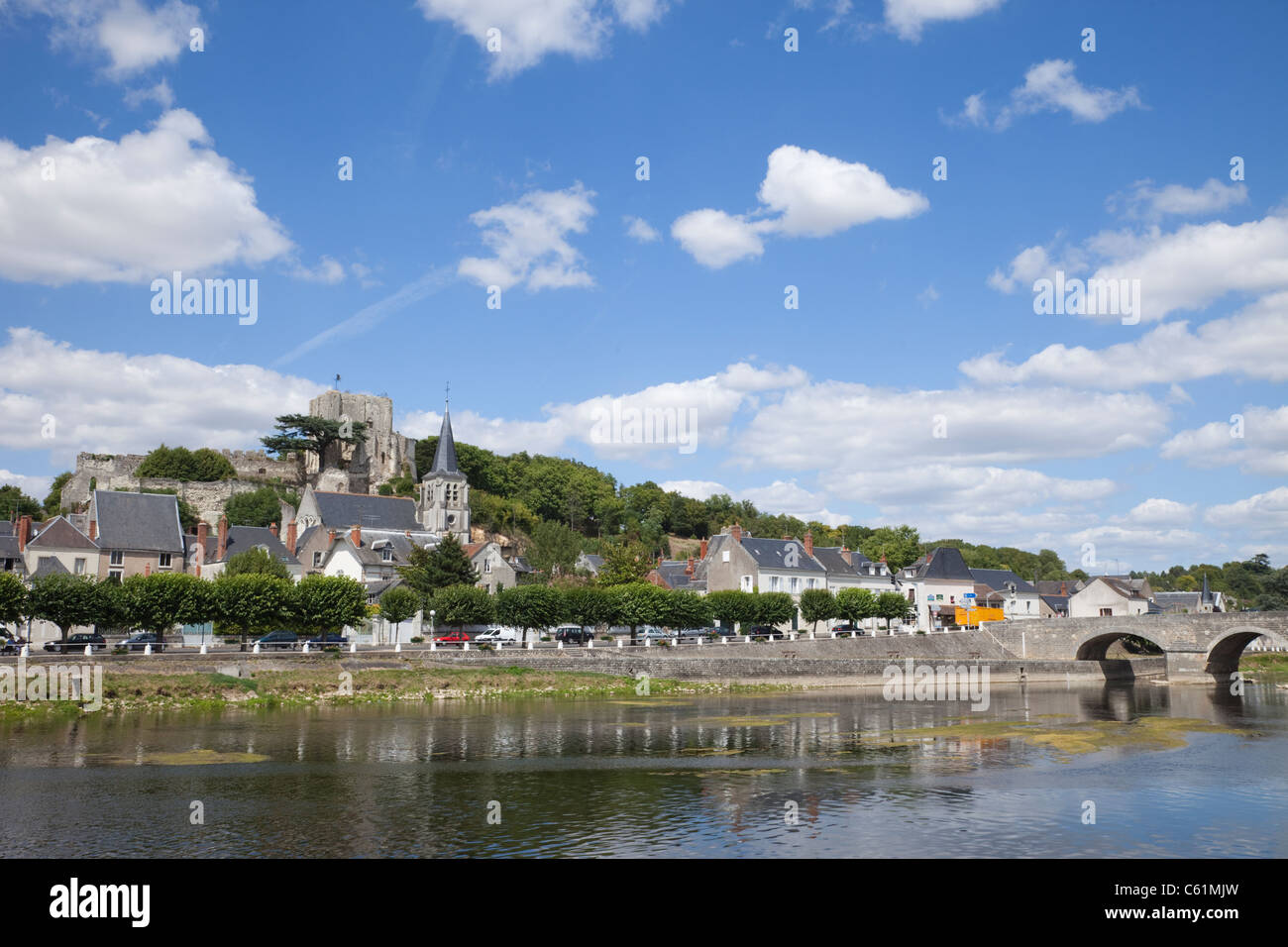 France, Loire Valley, Montrichard and the Cher River Stock Photo - Alamy