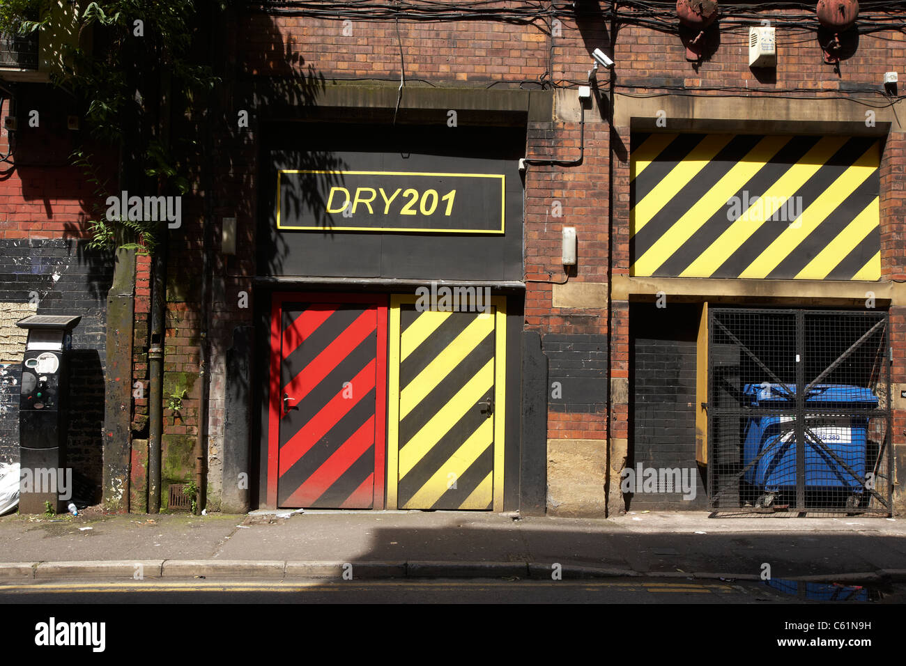 Back Door Dry201 Bar In Manchester Uk Stock Photo 38147357 Alamy