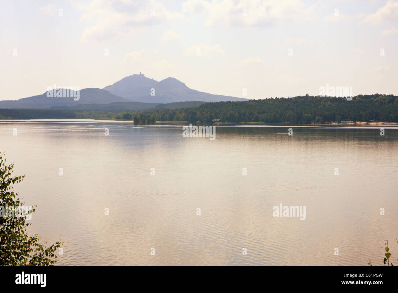 Macha lake (Machovo jezero), Czech republic Stock Photo