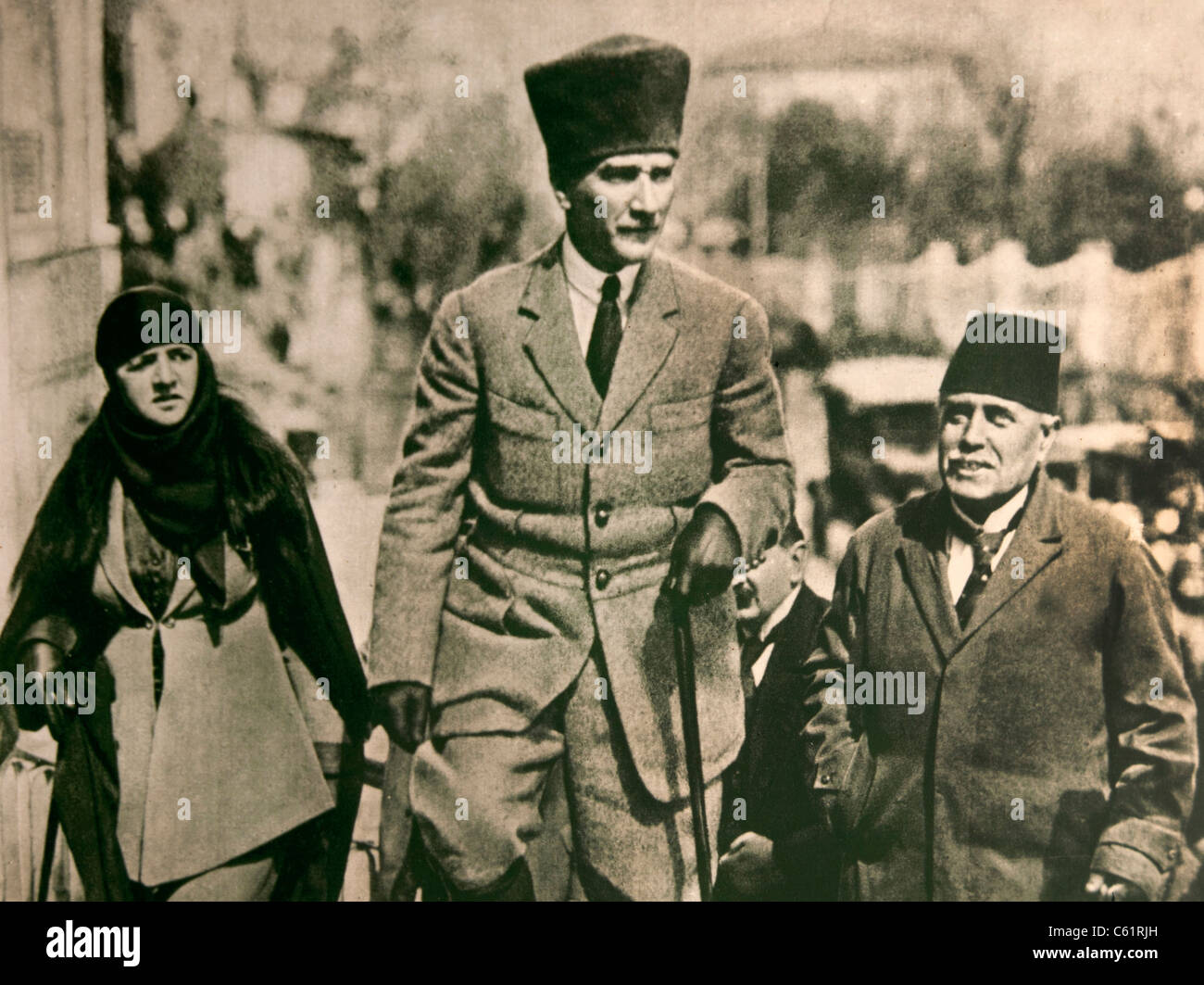 Mustafa Kemal Ataturk Turkey Turkish President Turkish War of Independence. Stock Photo