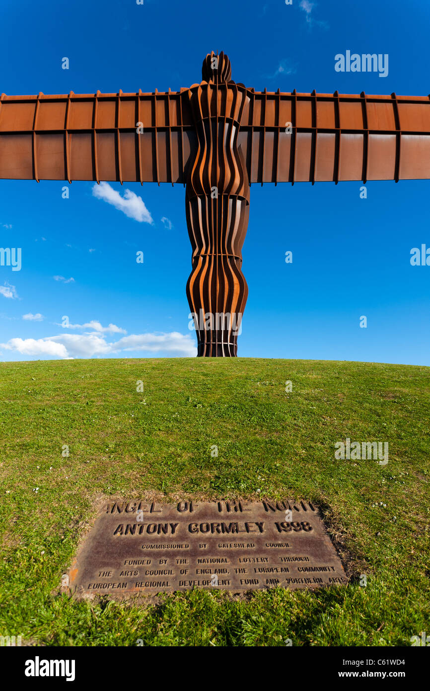 Angel of the North in gateshead, England Stock Photo - Alamy
